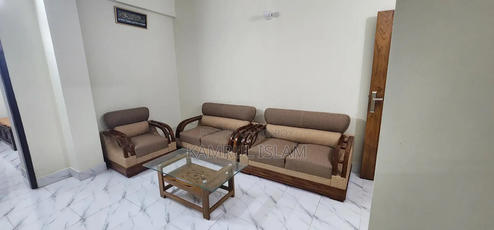 Luxury furnished apartment for rent in Sylhet.