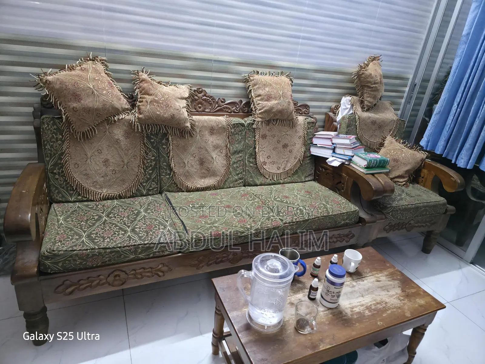 Want to sell used home furniture.