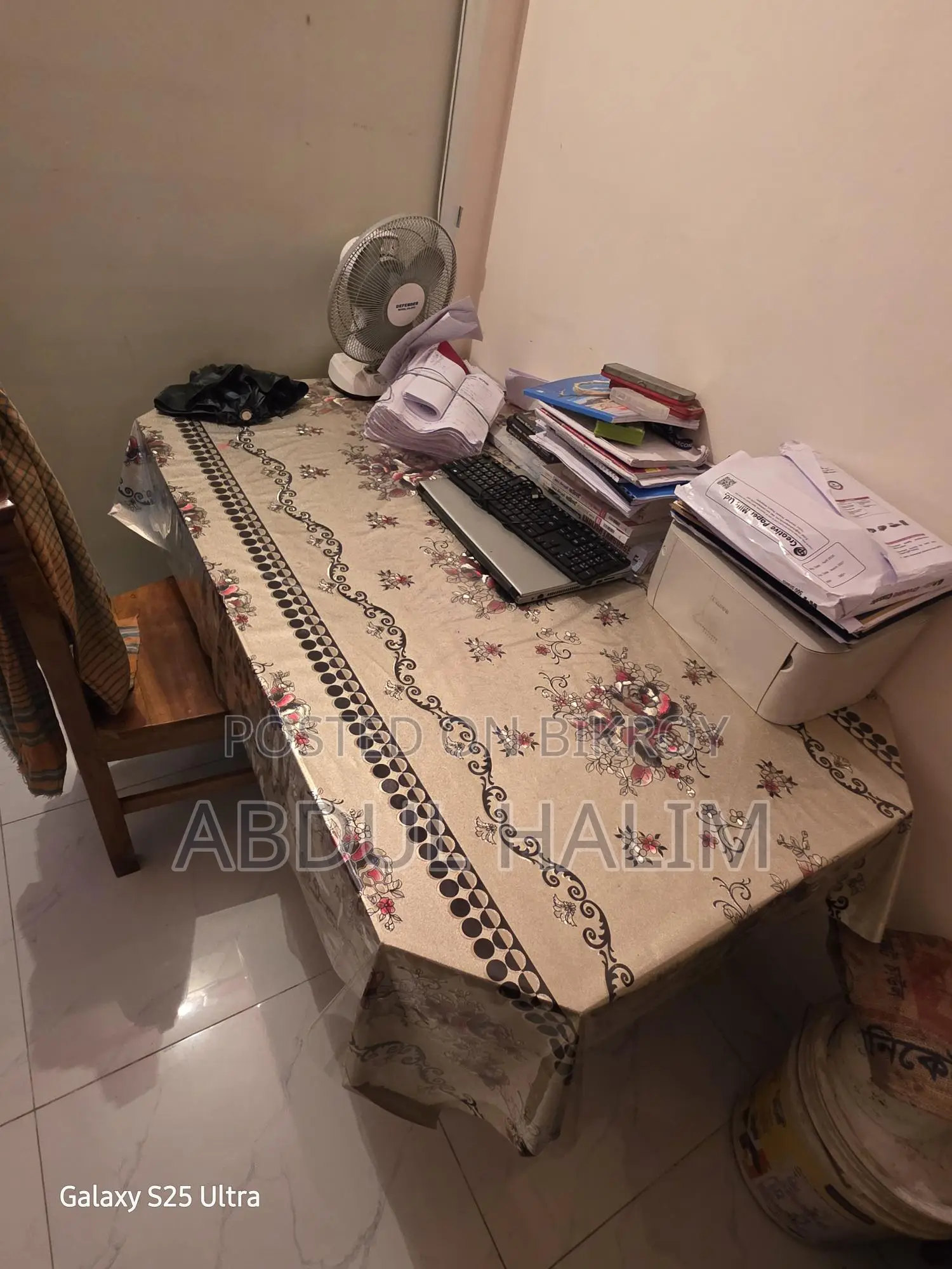 Want to sell used home furniture.