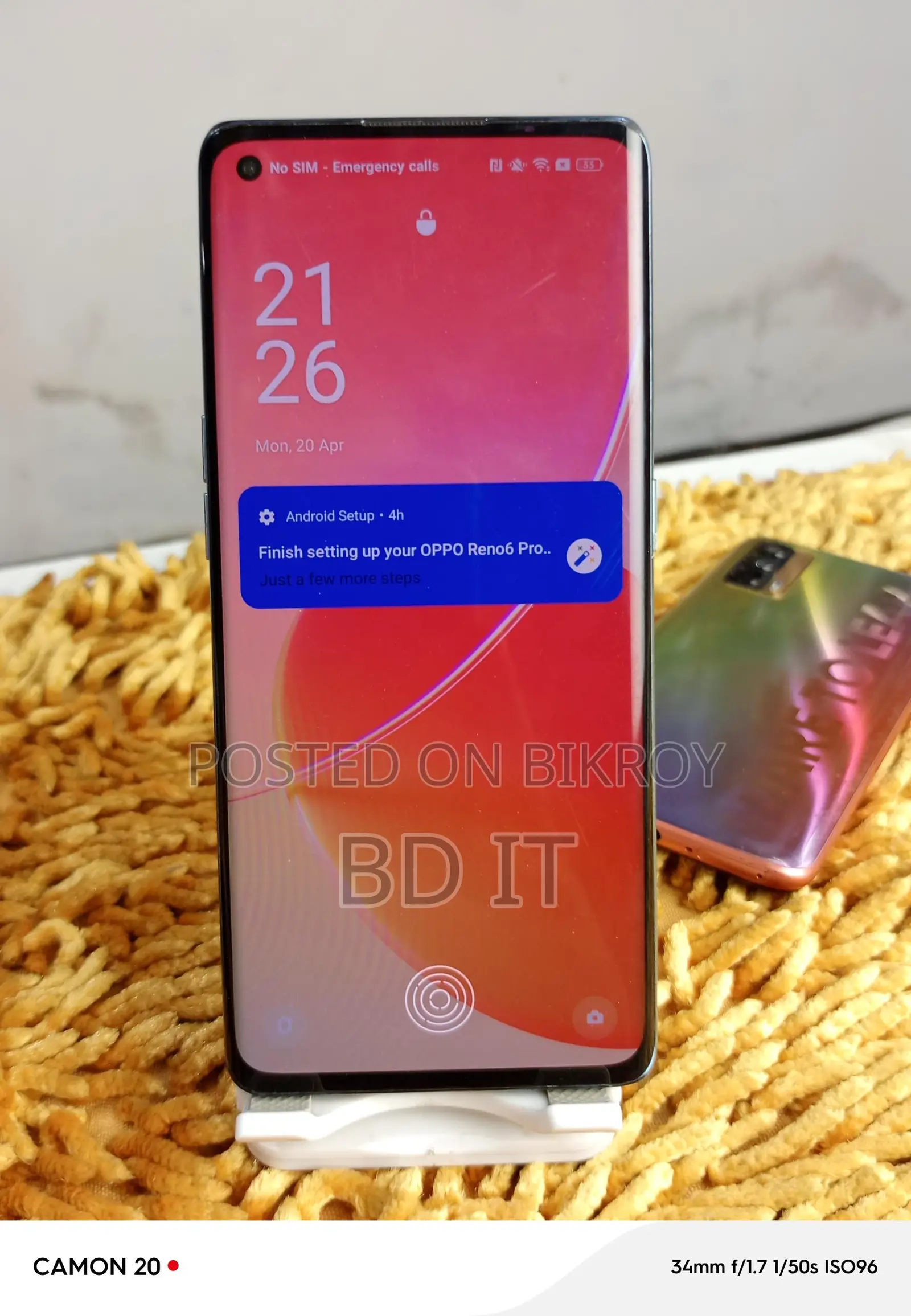 OPPO Reno 6 Pro 12+256 (Used)