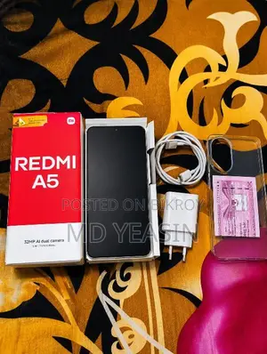 Xiaomi Redmi A5 ৪/৬৪জিবি নতুন (ব্যবহৃত)
