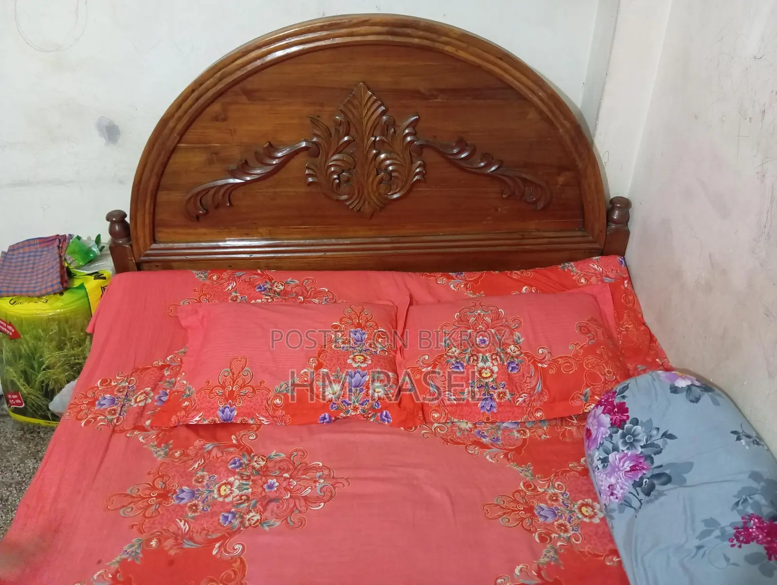 আকাশমনি কাঠের খাট বিক্রি