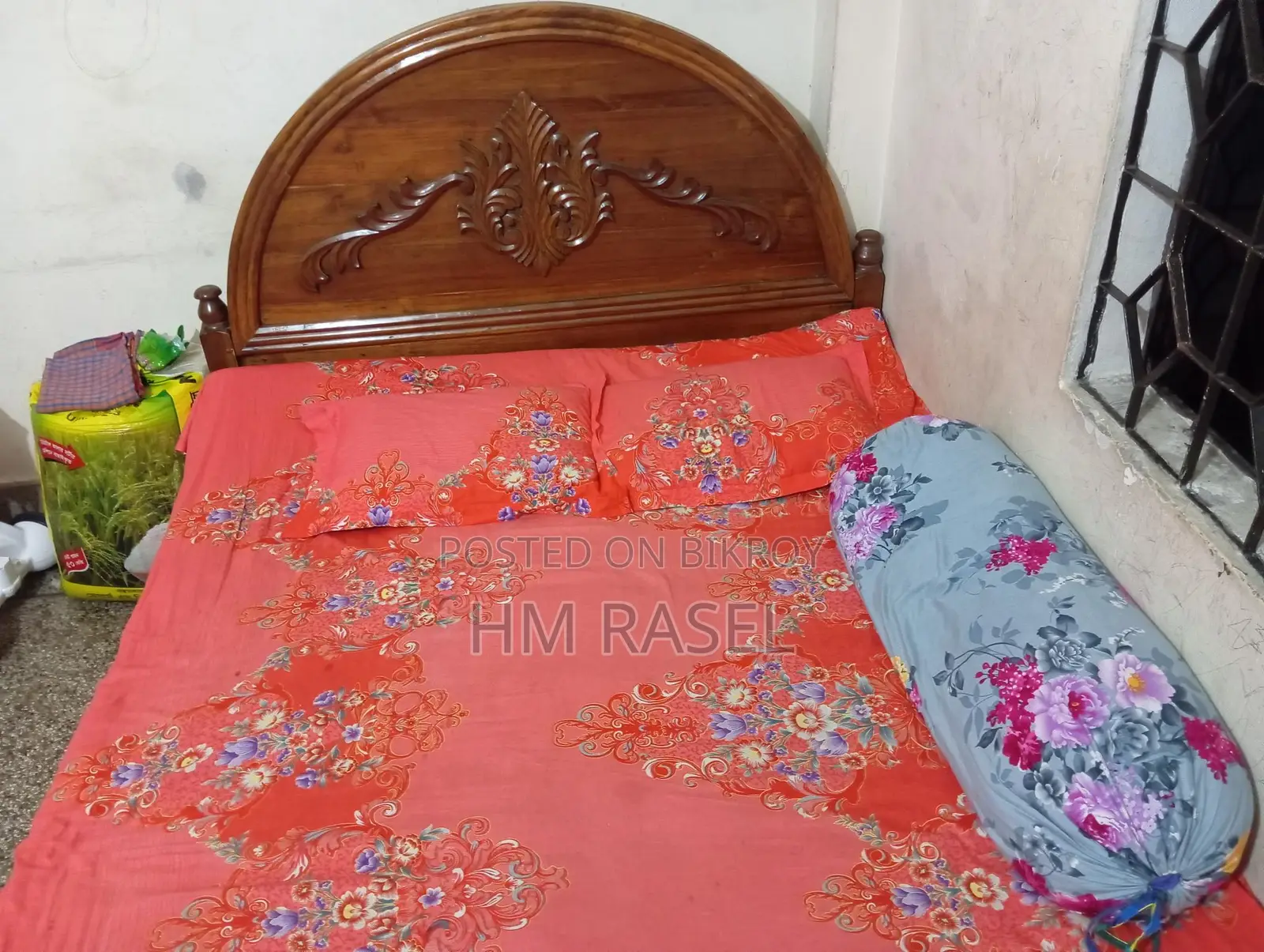 আকাশমনি কাঠের খাট বিক্রি