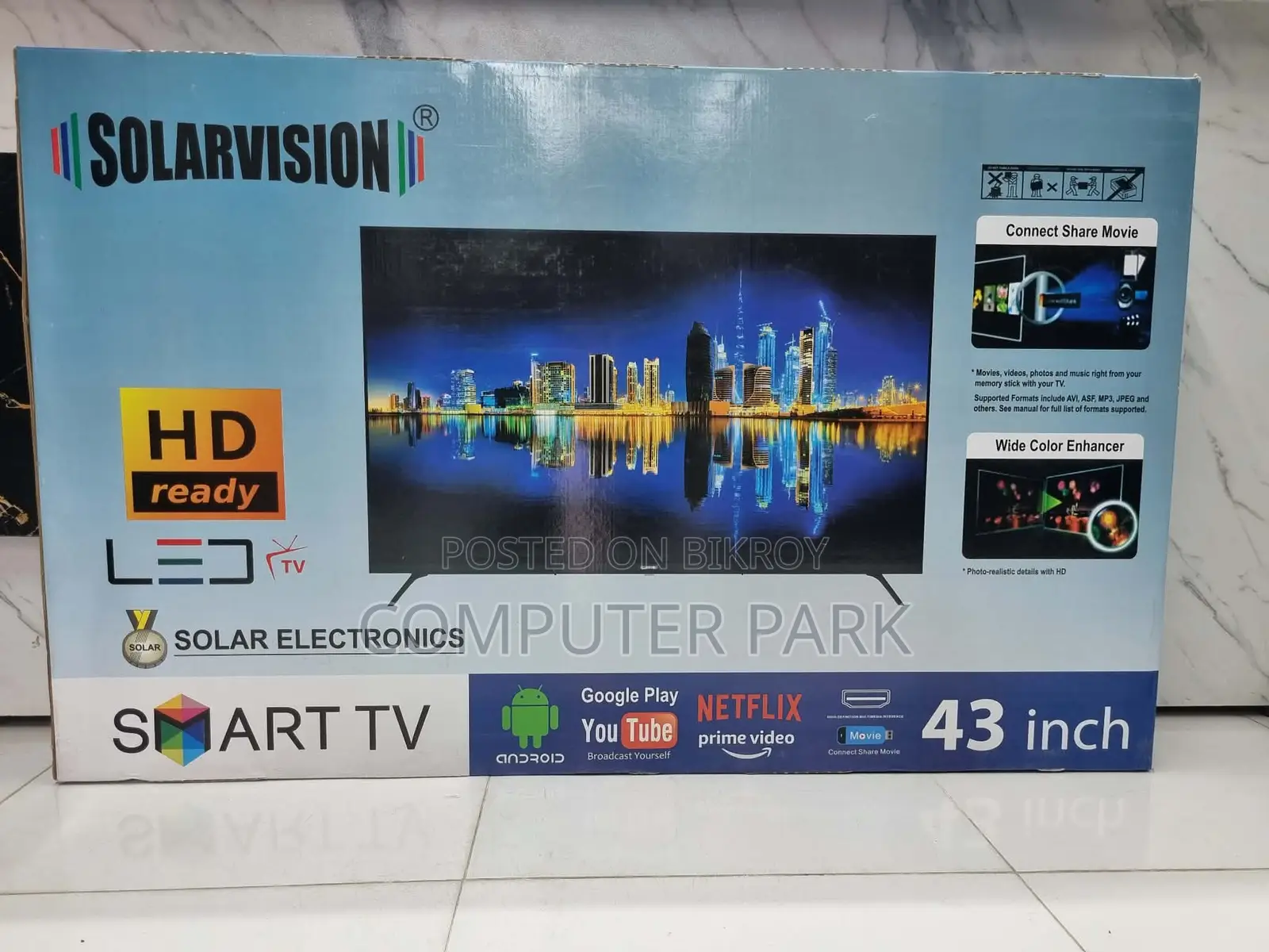 Special Offer | SOLARVISION 43" LED Android SMART Best TV