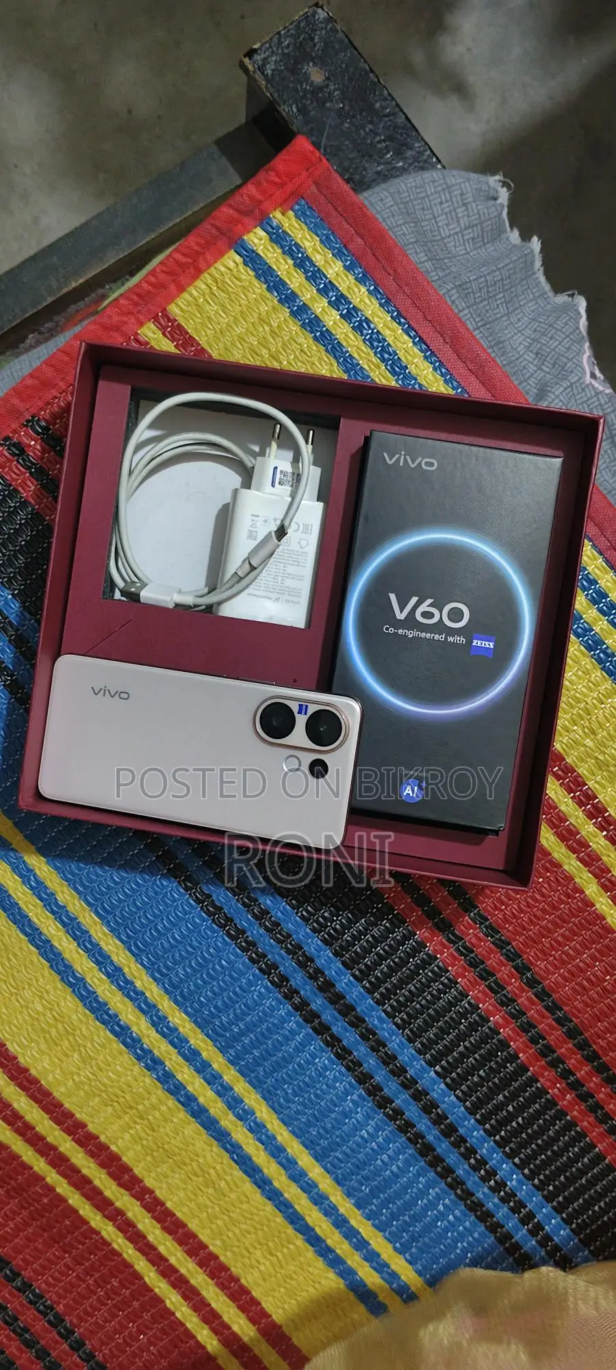 Vivo v60 official (Used)