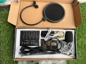 Bm 800 Condenser Mic + V8 Sound Card