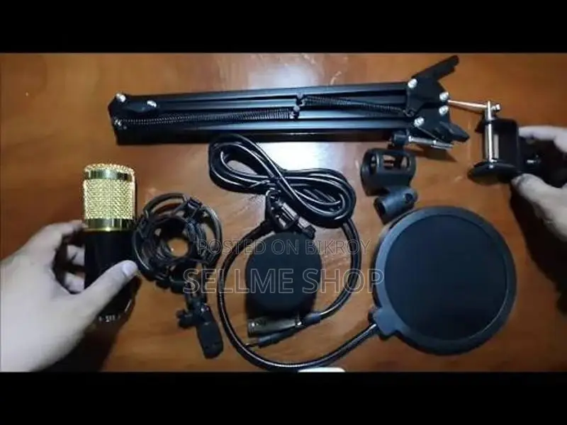 Bm 800 Condenser Mic + V8 Sound Card