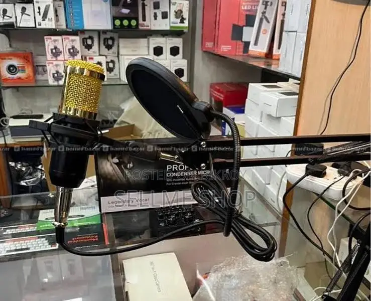 Bm 800 Condenser Mic + V8 Sound Card