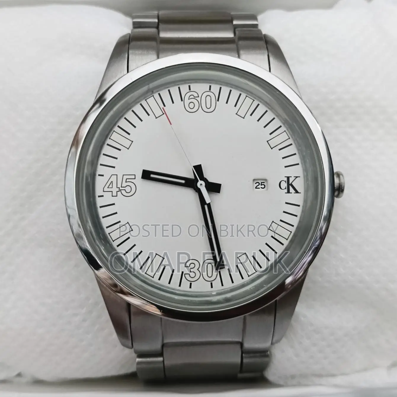 Calvin Klein Ck Original Stainless Steel Watch – Luminous Dial