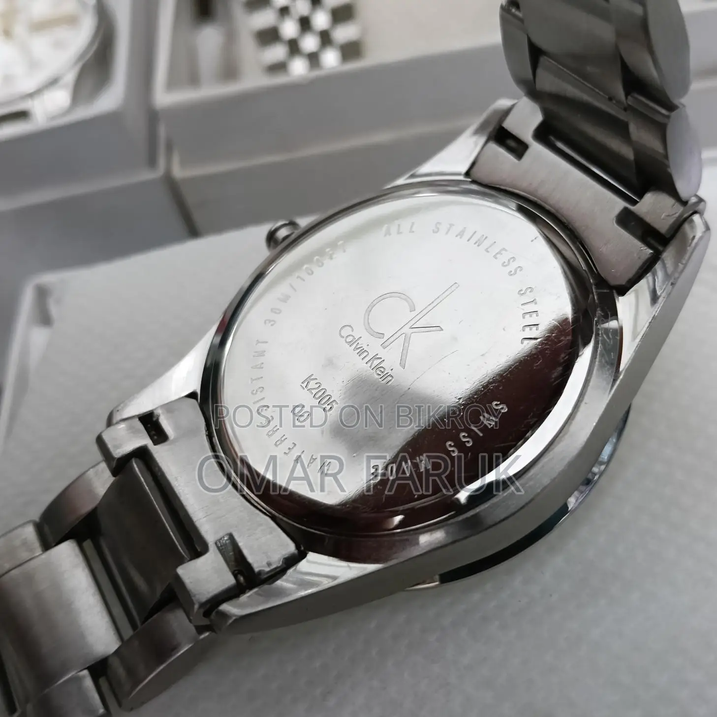 Calvin Klein Ck Original Stainless Steel Watch – Luminous Dial