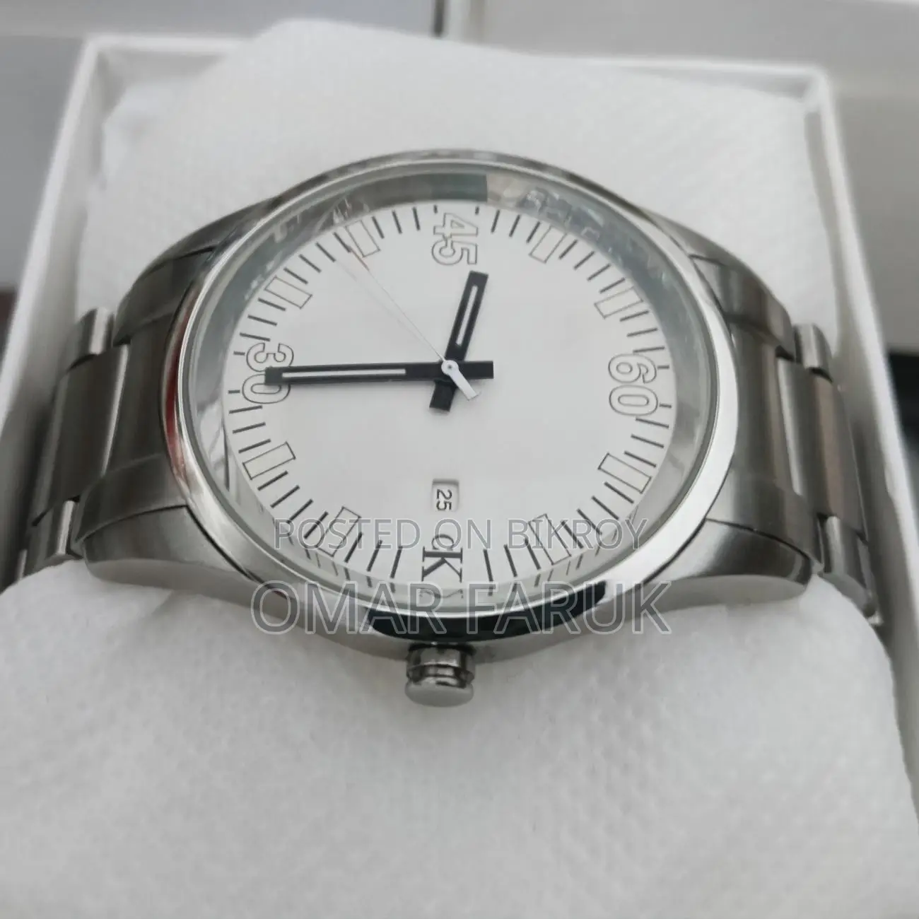 Calvin Klein Ck Original Stainless Steel Watch – Luminous Dial