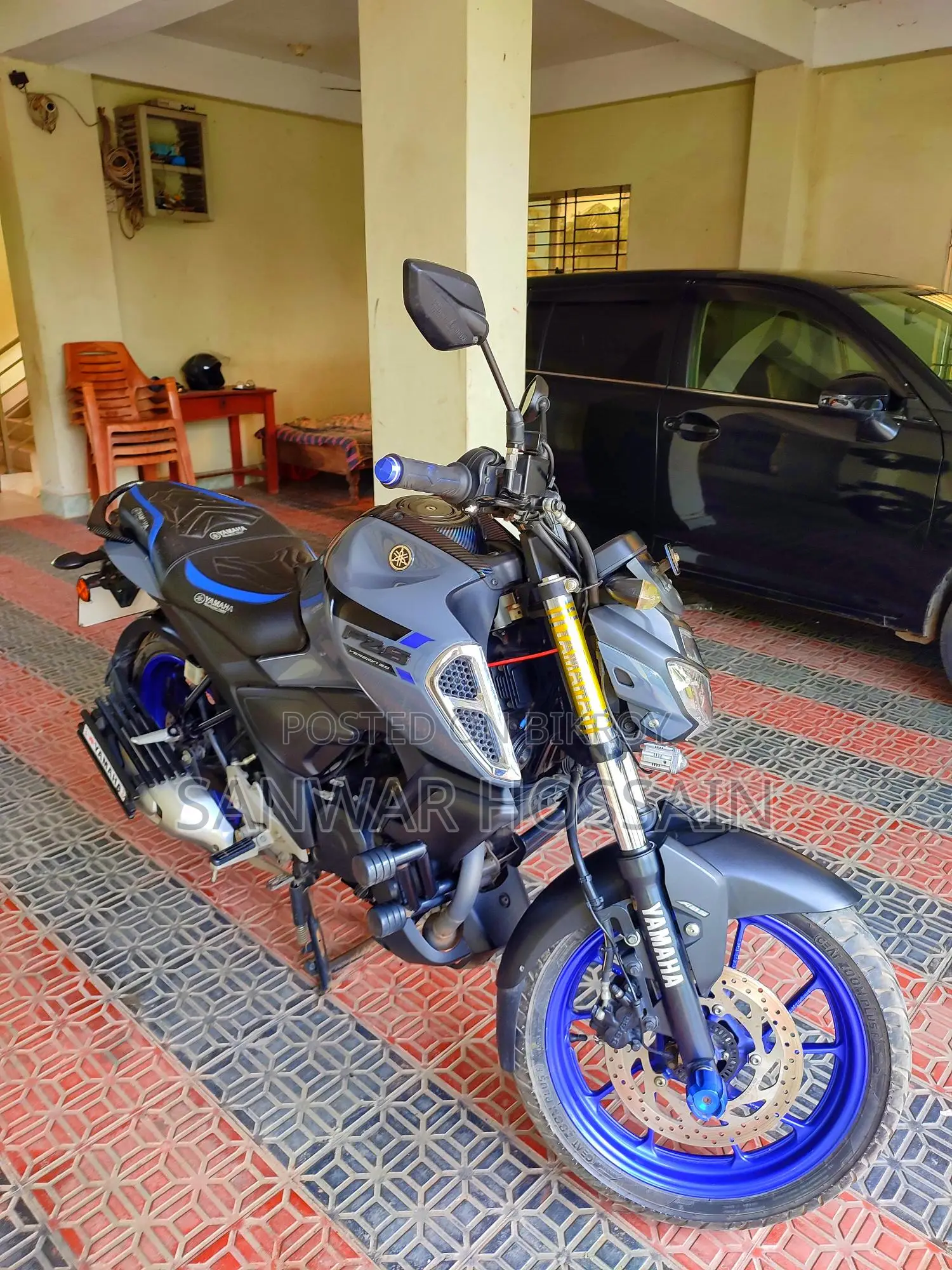 Yamaha FZ FI V3 FZ-S Deluxe 2024 Blue