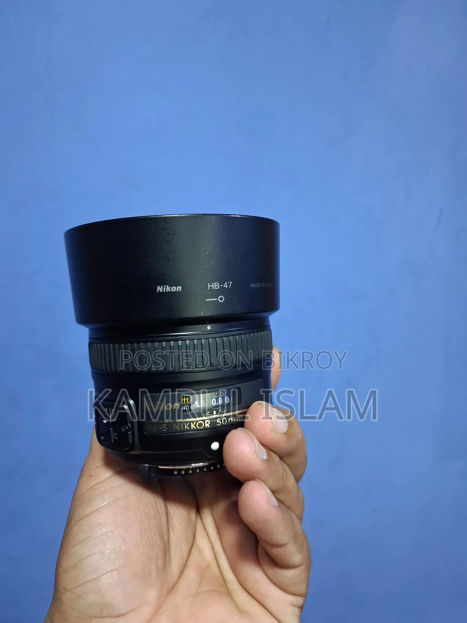 Nikon 50mm F/1.8G Prime Lens