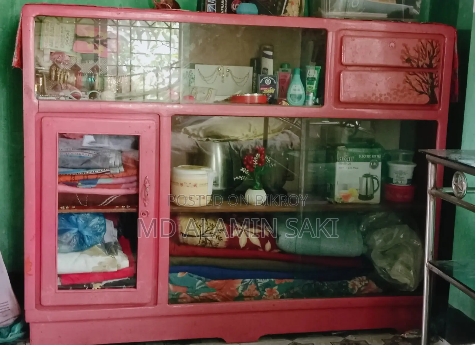 Teak Wood Showcase