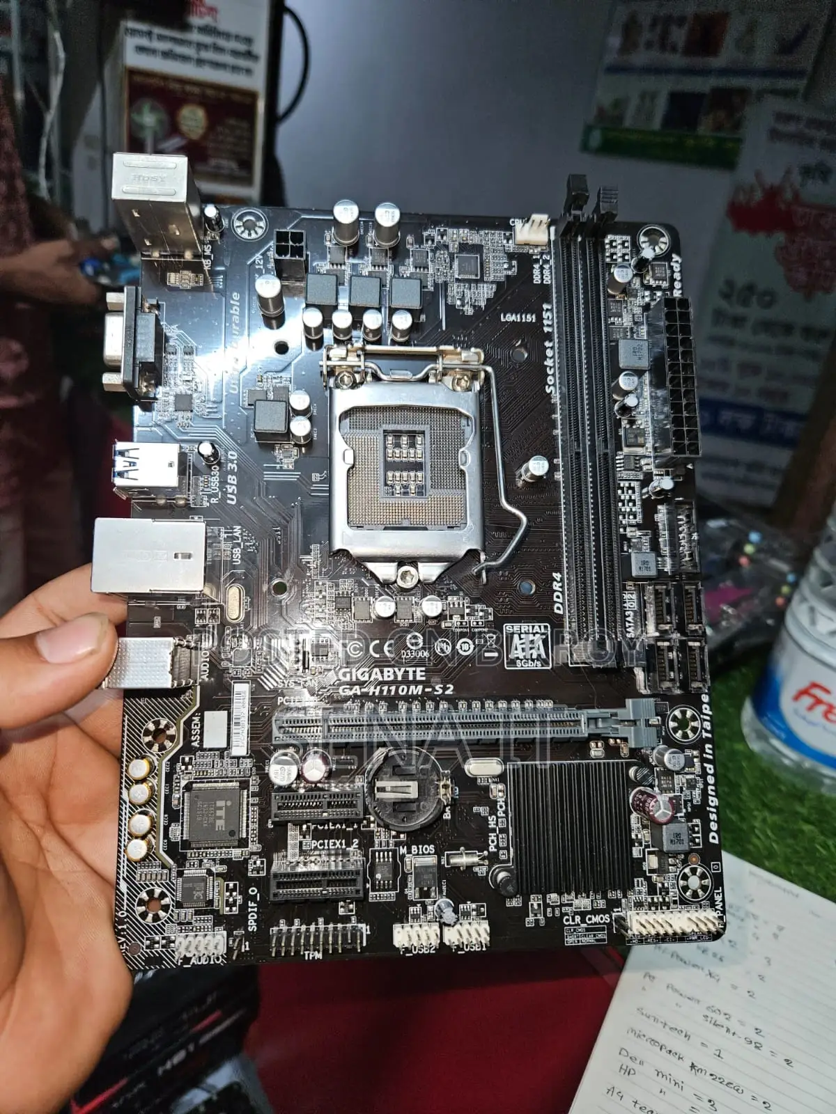 GIGABYTE H61, H81, H110, H150, H250, H410, H510 All Motherboards Available