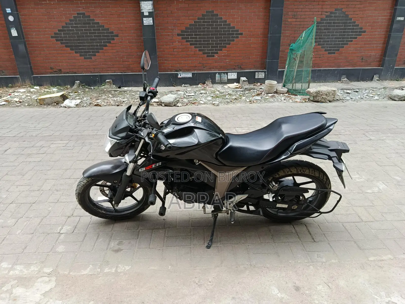 Suzuki Gixxer Monotone 2023 Black