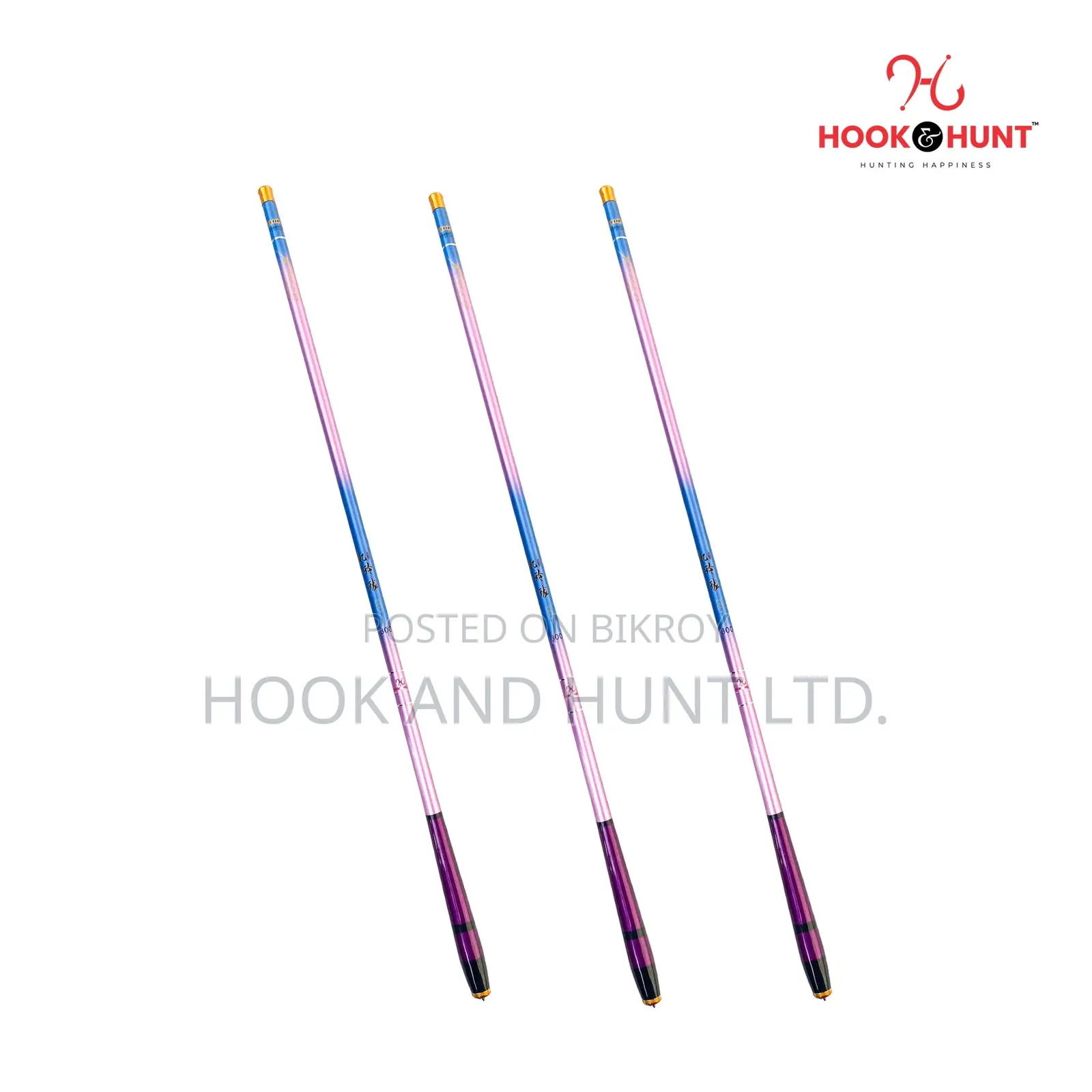 Special Pink Carbon Stream Fishing Rod 300–540cm