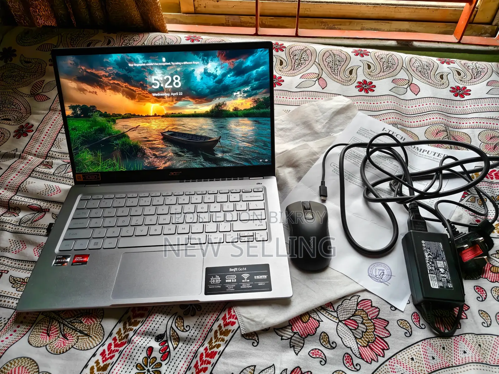 Laptop Acer 8GB AMD Ryzen 5 SSD 512GB