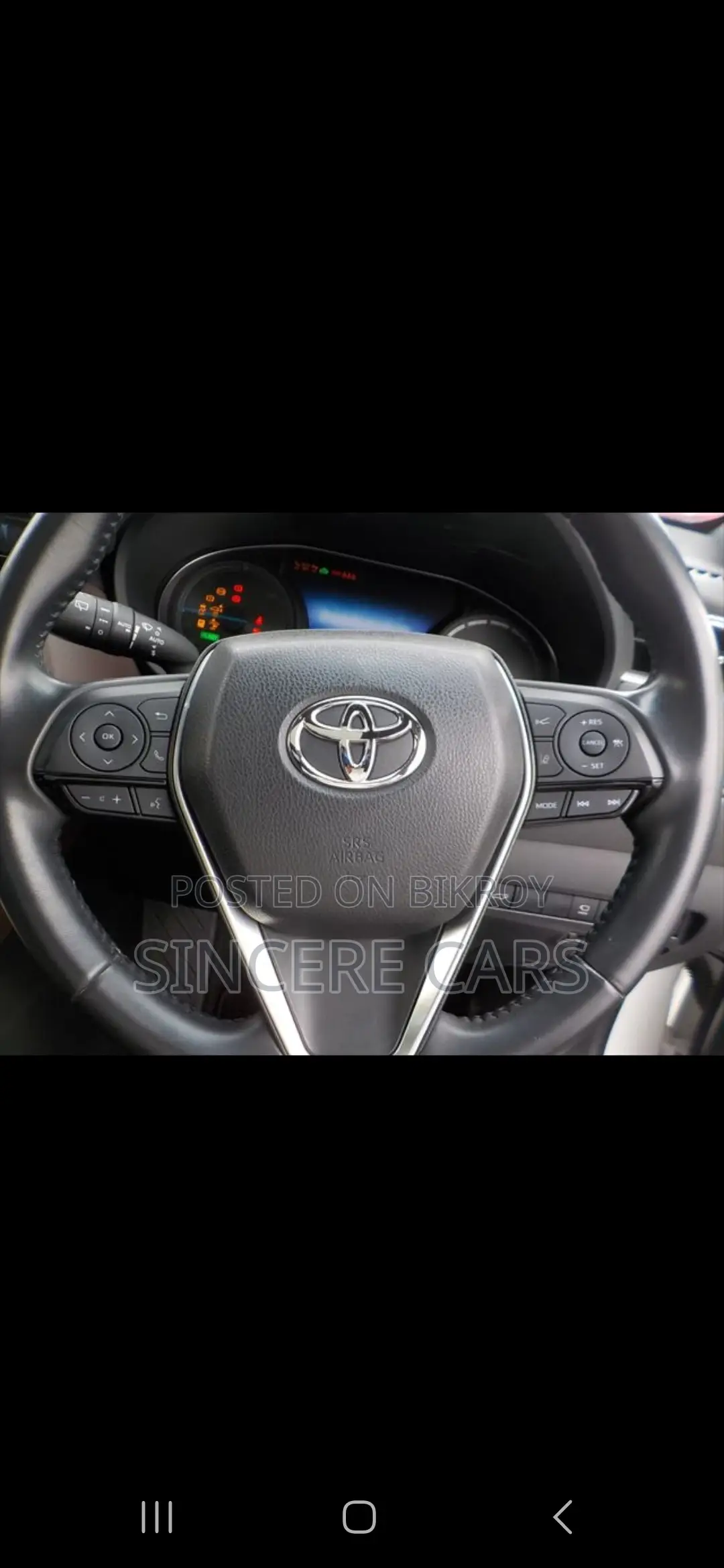 Toyota Harrier z Brown console 2021