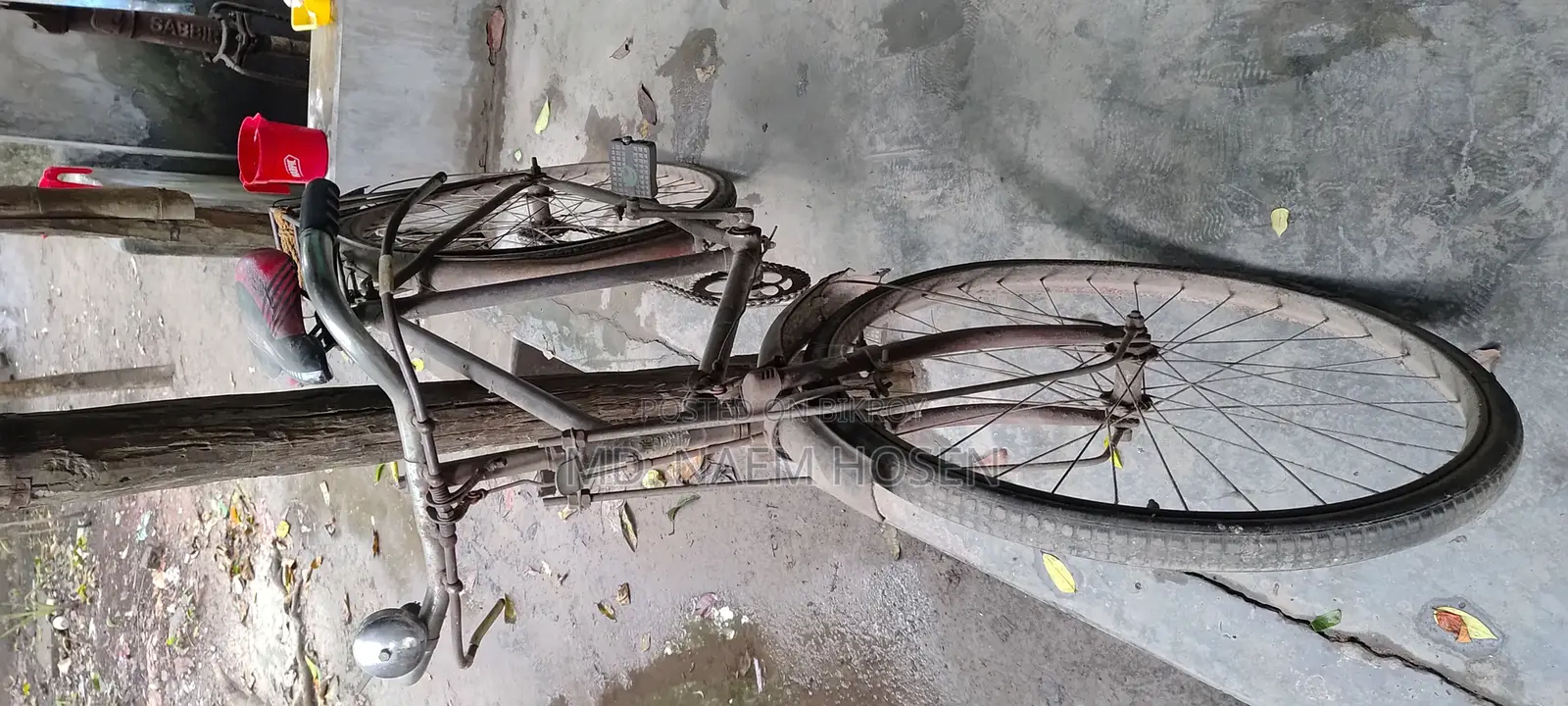 This bicycle is for sale