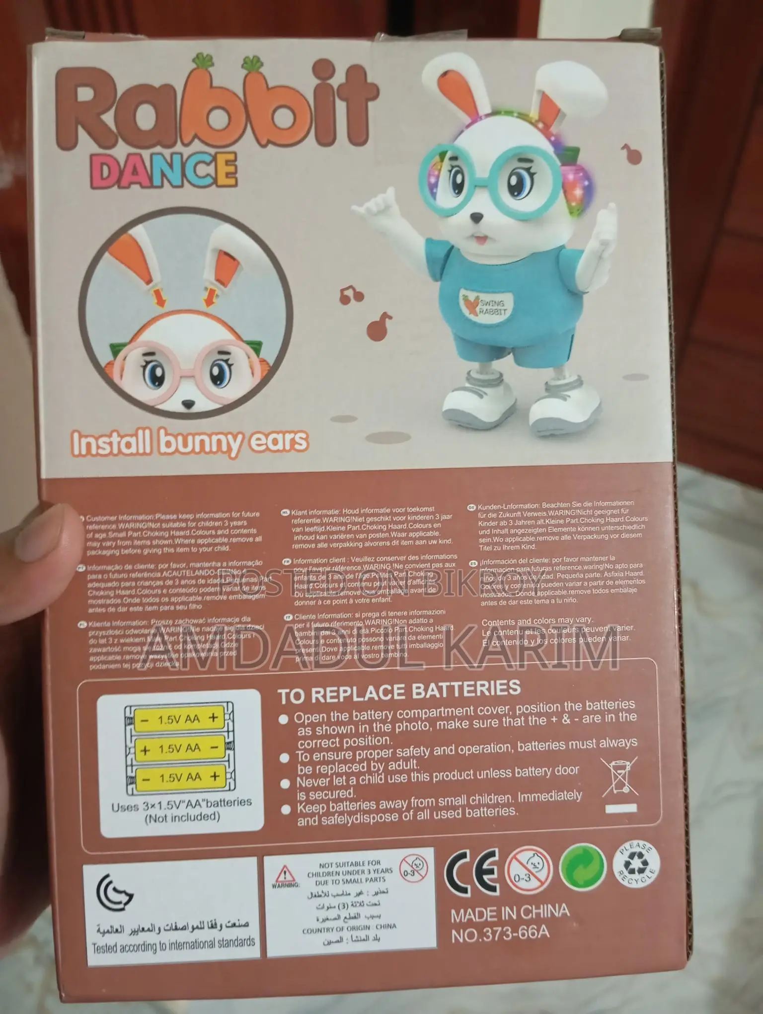 Rabbits Dancing Toy