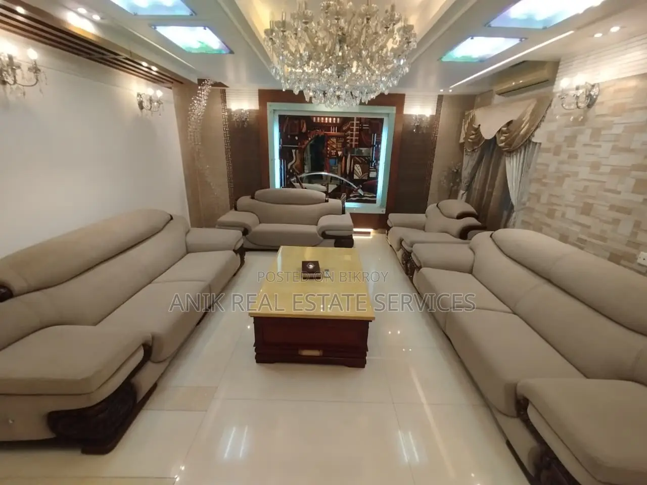 Swmming Pool Gym Luxurious Full Farnised Flat Rent At Gulshan 2