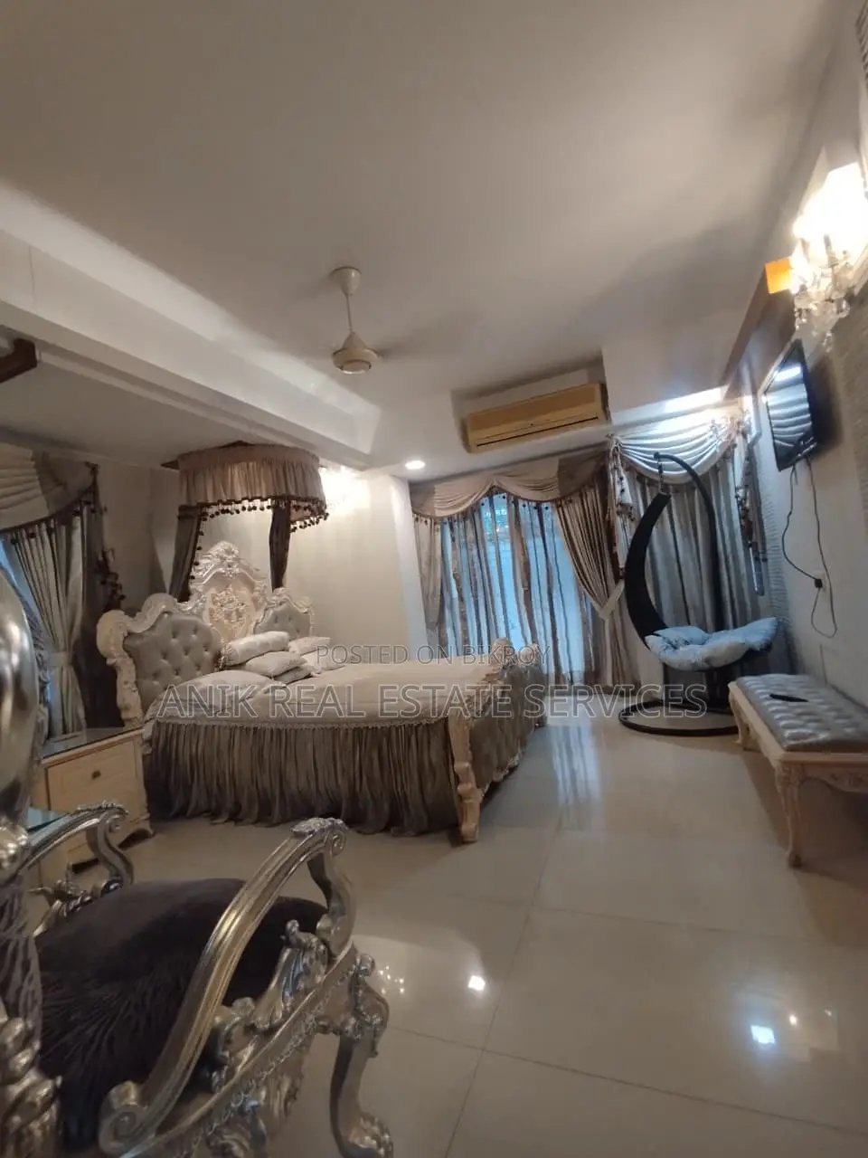 Swmming Pool Gym Luxurious Full Farnised Flat Rent At Gulshan 2