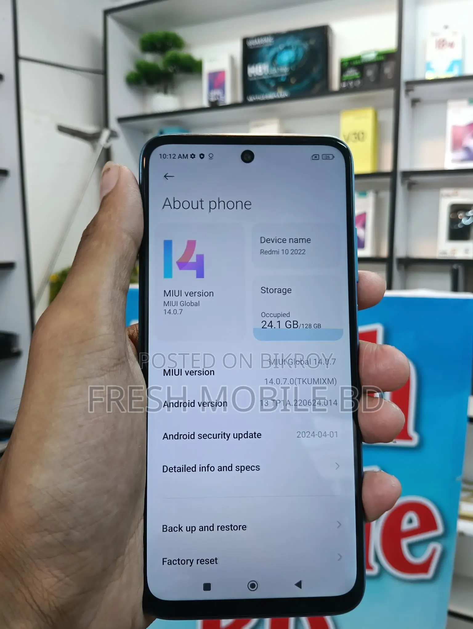 Xiaomi Redmi 10 2022 6/128 (Used)