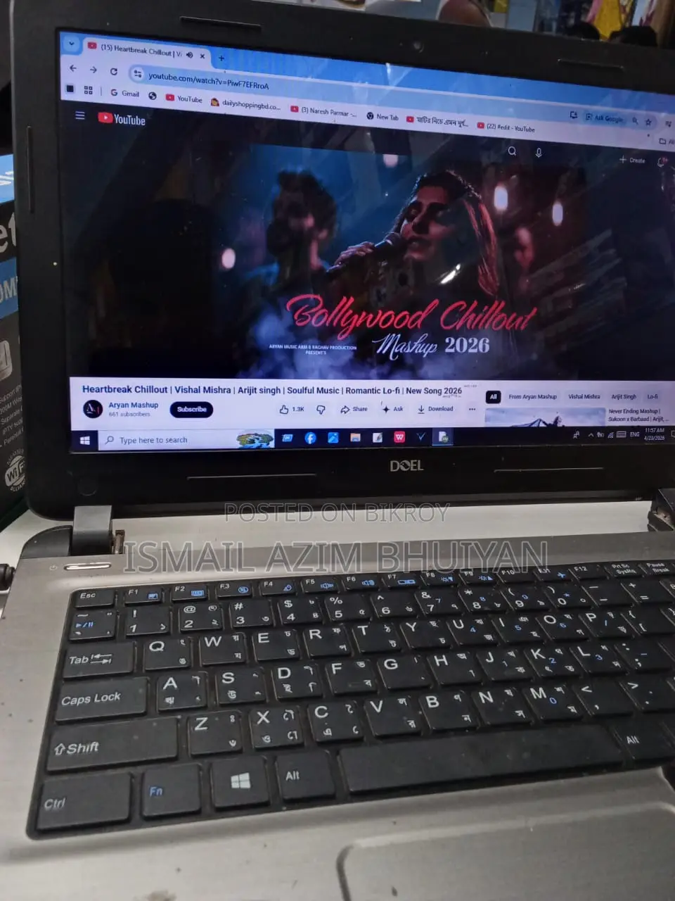 Laptop Dell 4GB Intel Core I5 SSD 4T