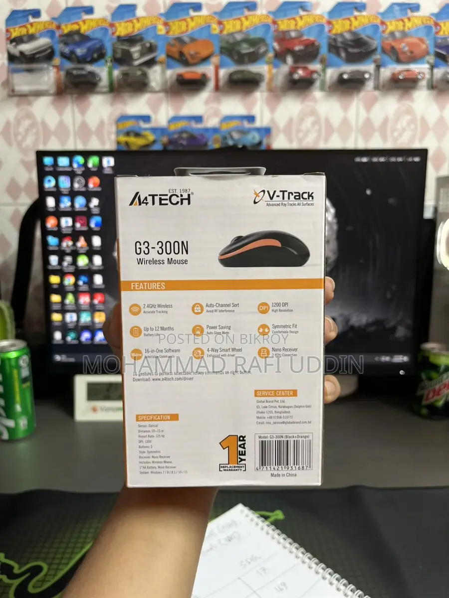 Intact A4tech G-3 300n Wireless 2.4g