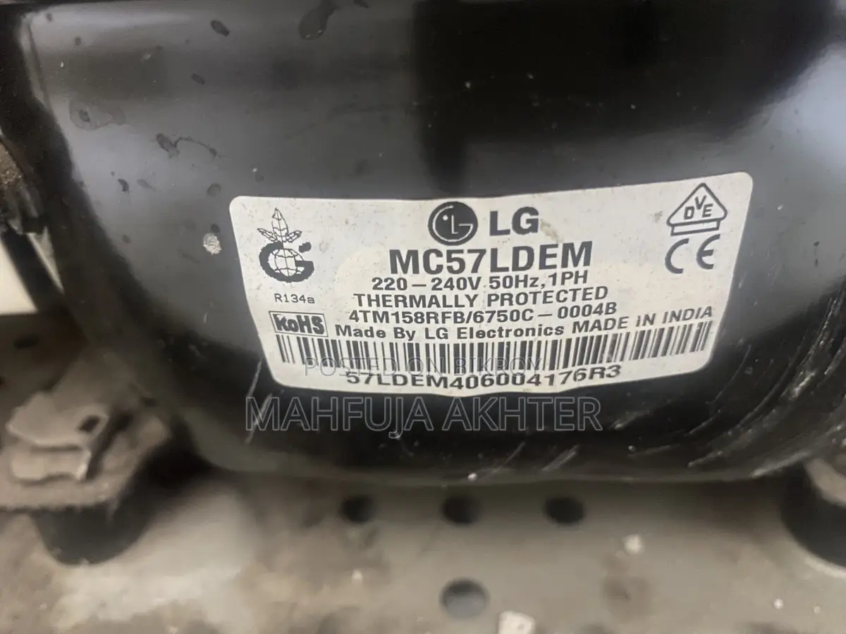 LG 285L Double Door Freezer