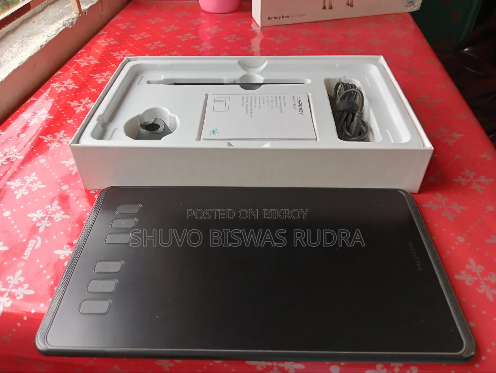 Graphics Tablet for Sale Huion Inspiroy H640P