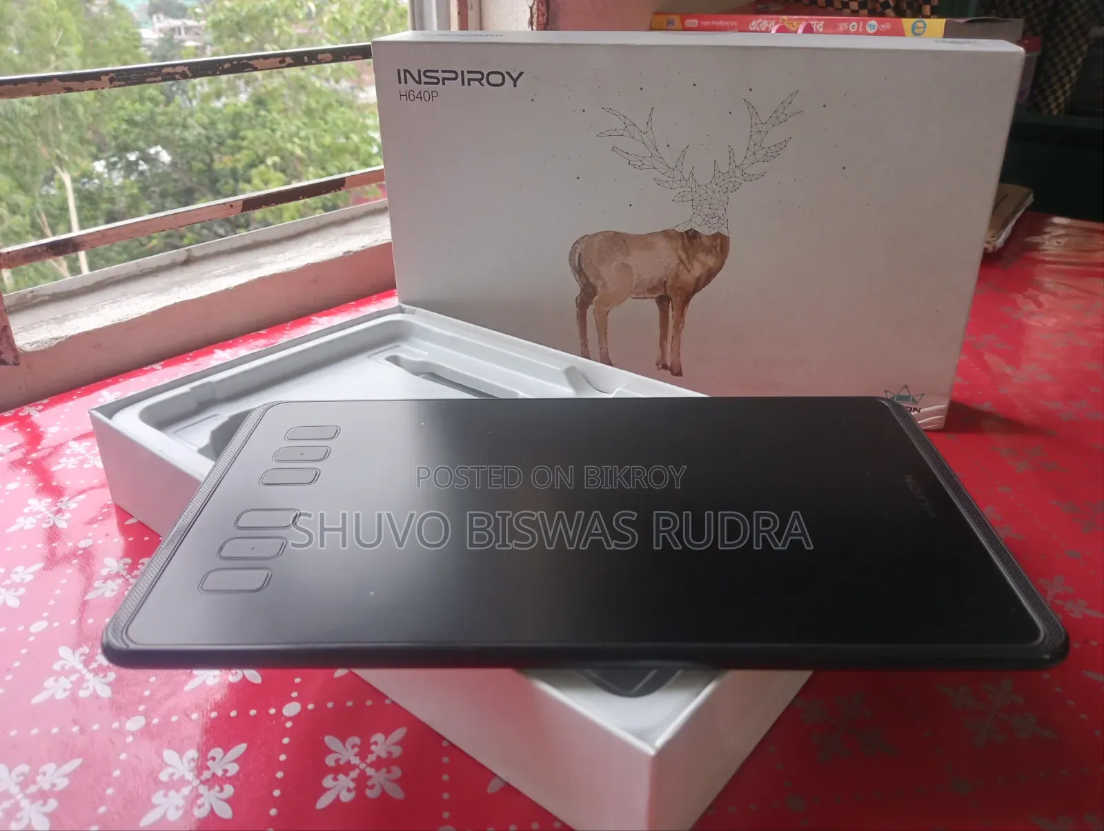 Graphics Tablet for Sale Huion Inspiroy H640P