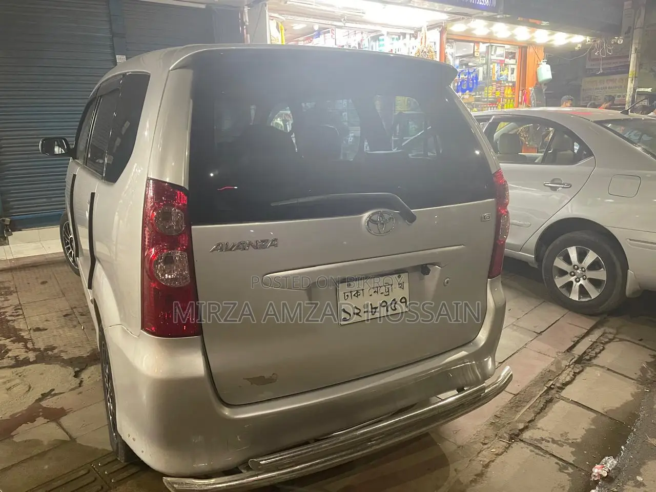 টয়োটা আভানজা ২০০৯ সিলভার
