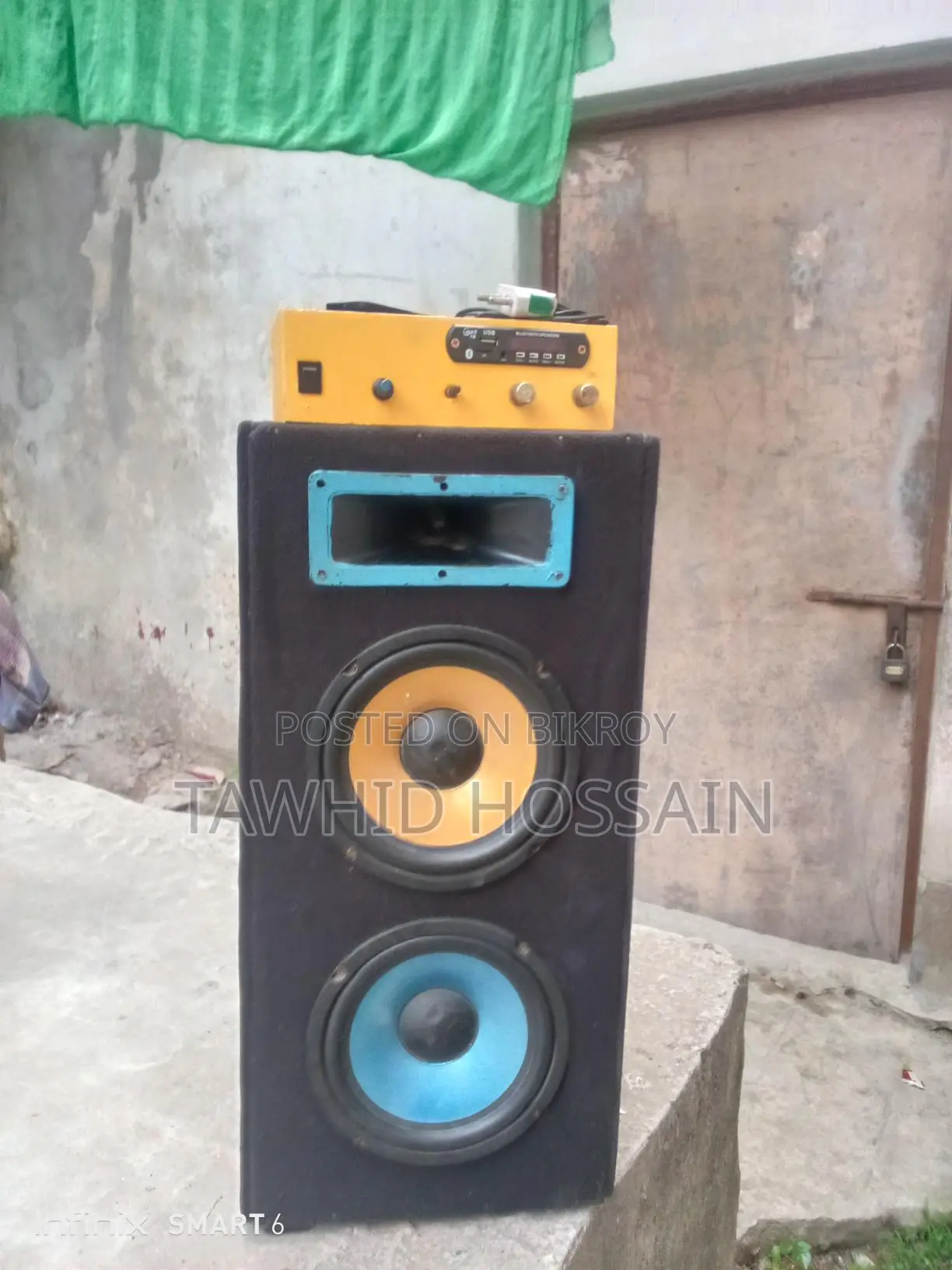Sound Box with 4-Volume Amplifier