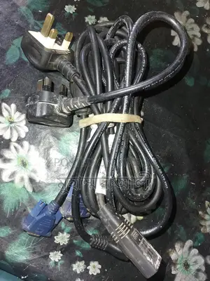 Original PC Power Cable and VGA