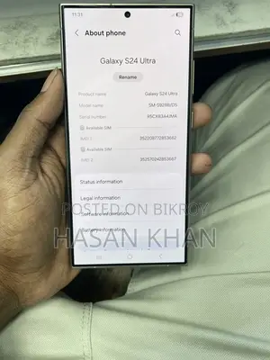 Samsung Galaxy S24 Ultra (Used)