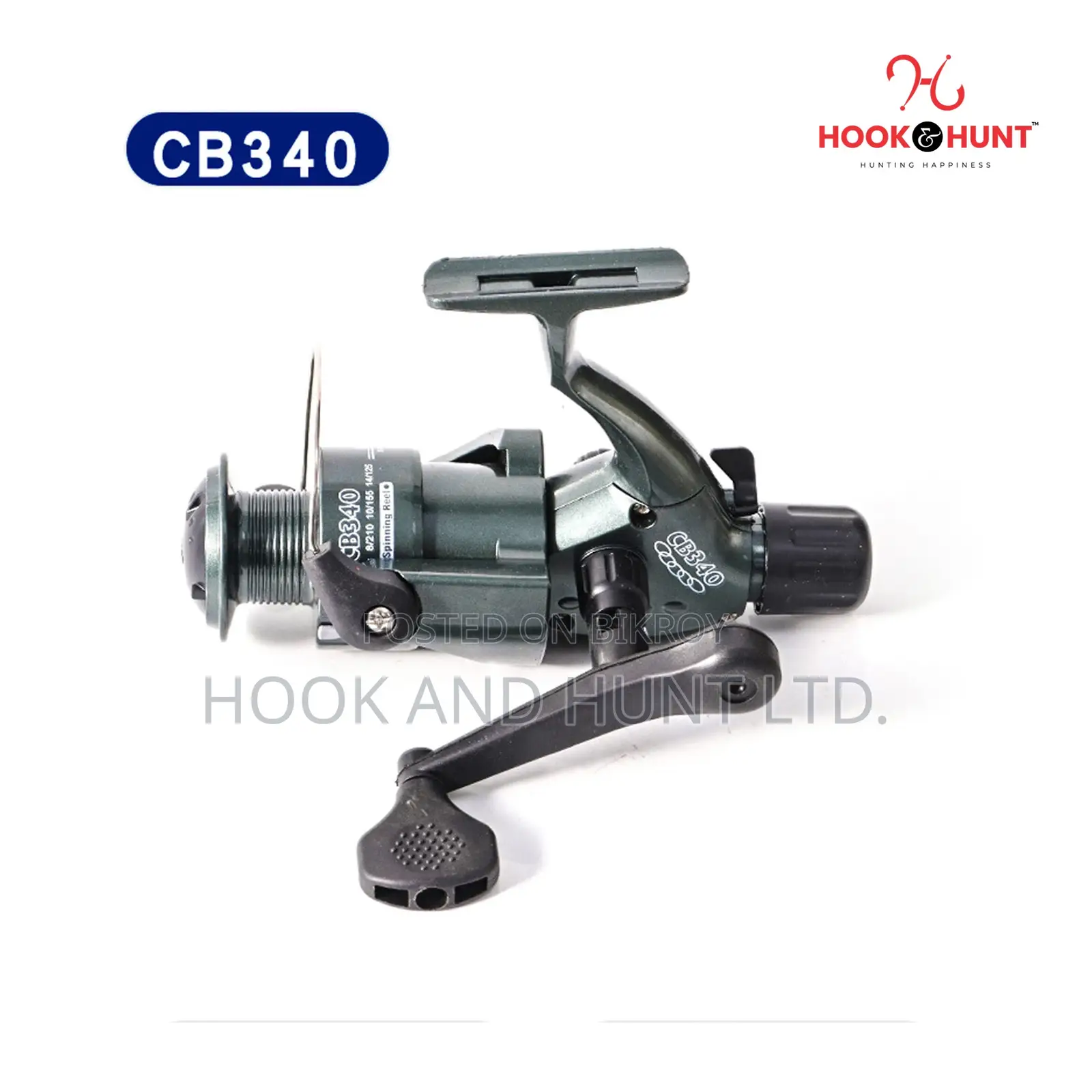 Special CB140–CB640 Spinning Fishing Reel 280g Smooth