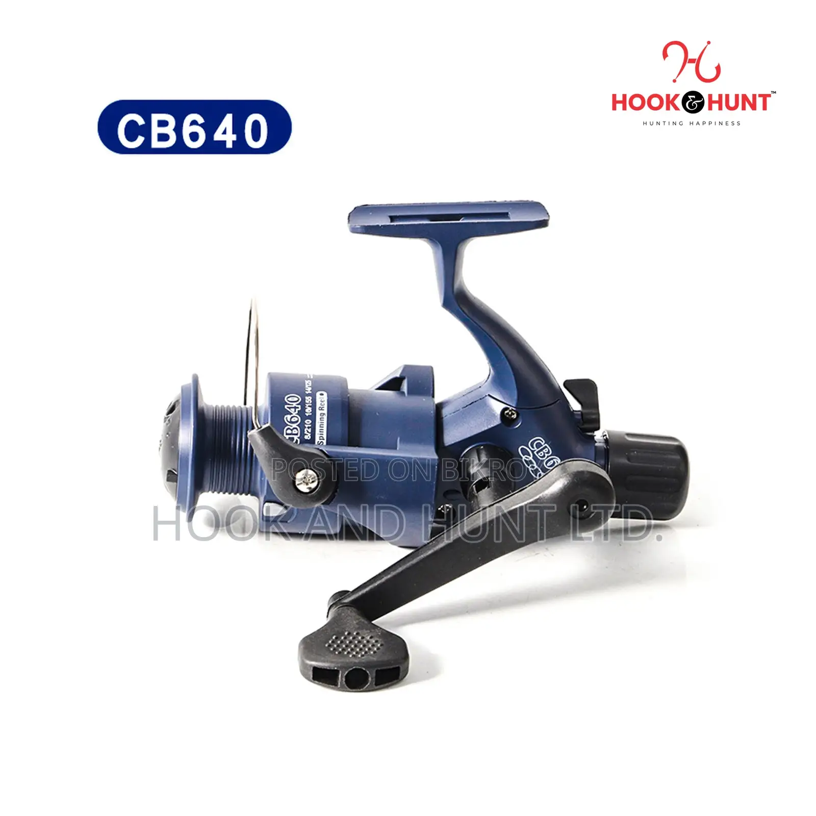 Special CB140–CB640 Spinning Fishing Reel 280g Smooth