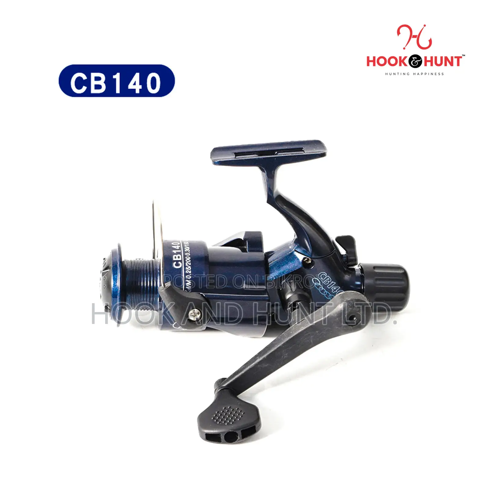 Special CB140–CB640 Spinning Fishing Reel 280g Smooth