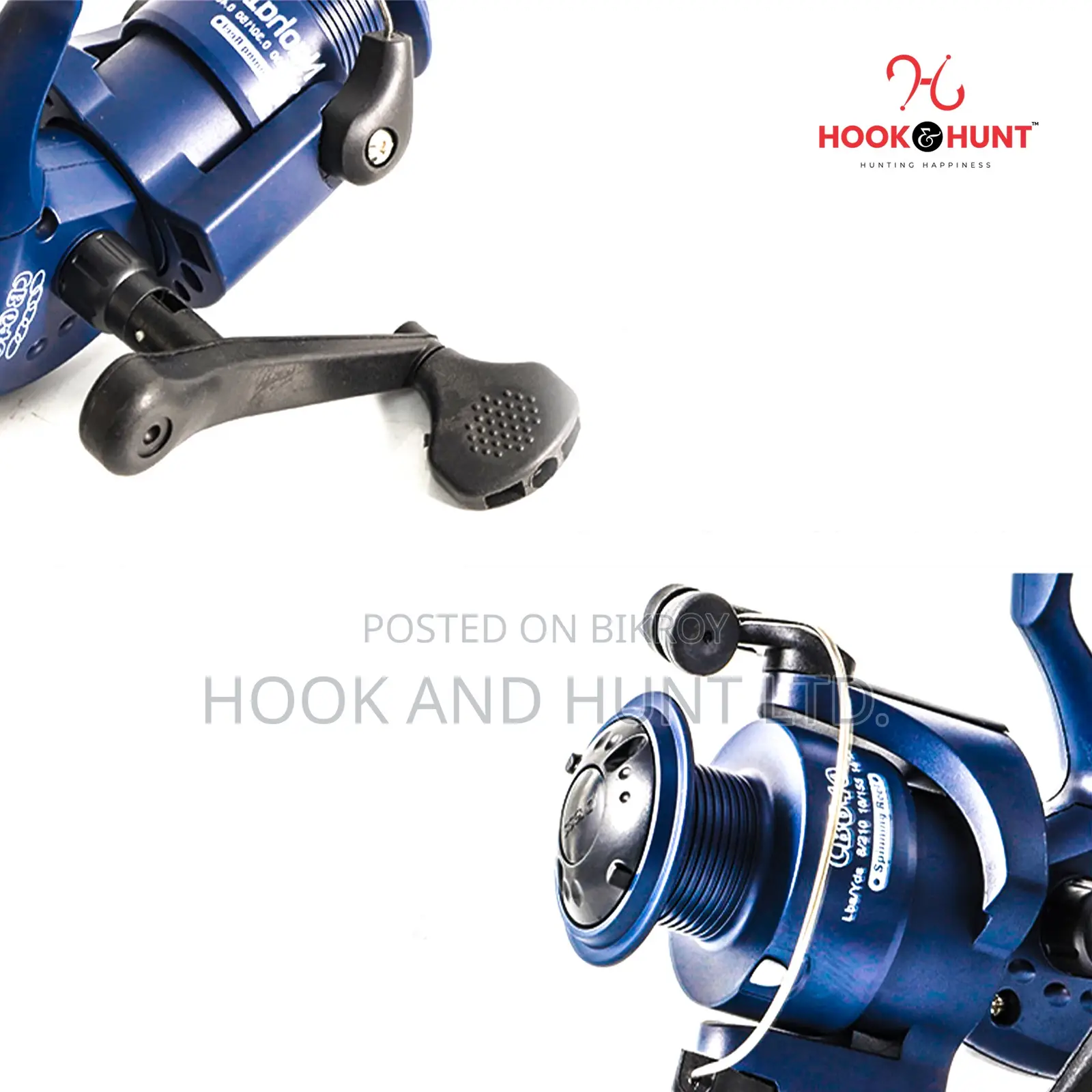 Special CB140–CB640 Spinning Fishing Reel 280g Smooth