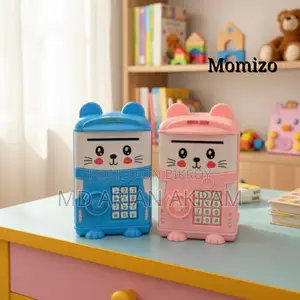Kids ATM Money Saving Bank – Cute Password Piggy