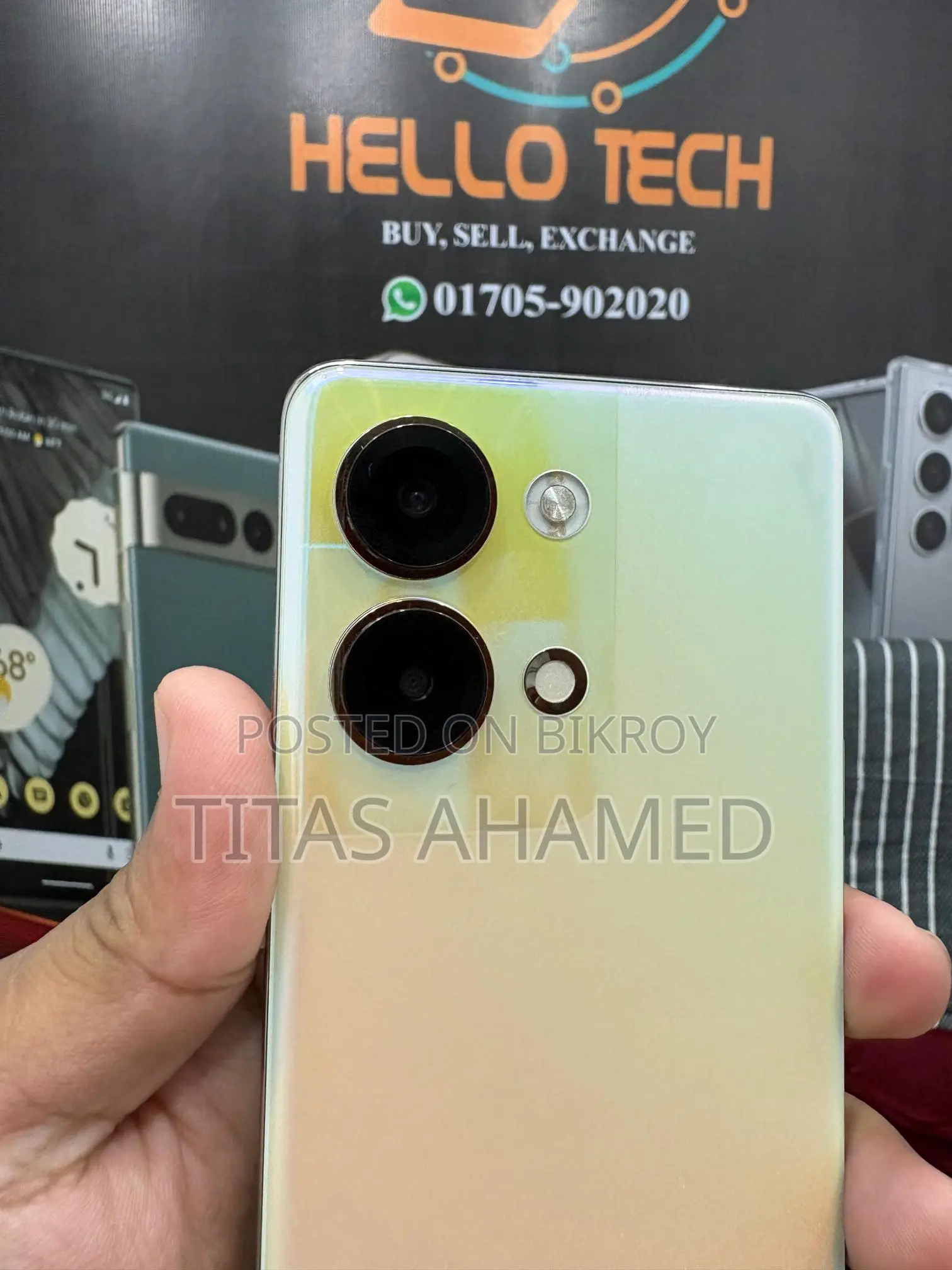 OPPO Reno 9 12+256 super fresh (Used)