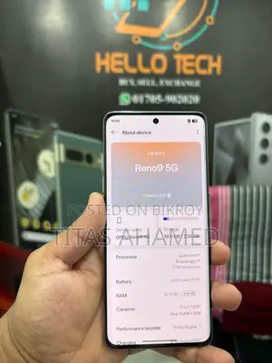 OPPO Reno 9 12+256 super fresh (Used)