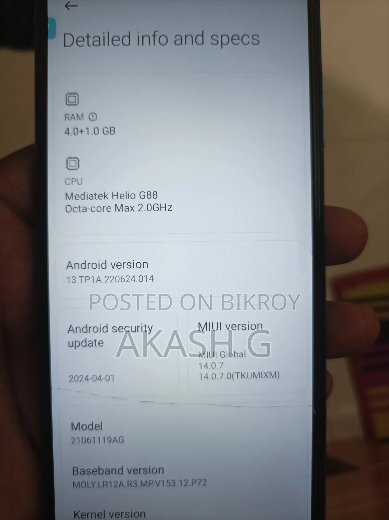 Xiaomi Redmi 10 (Used)