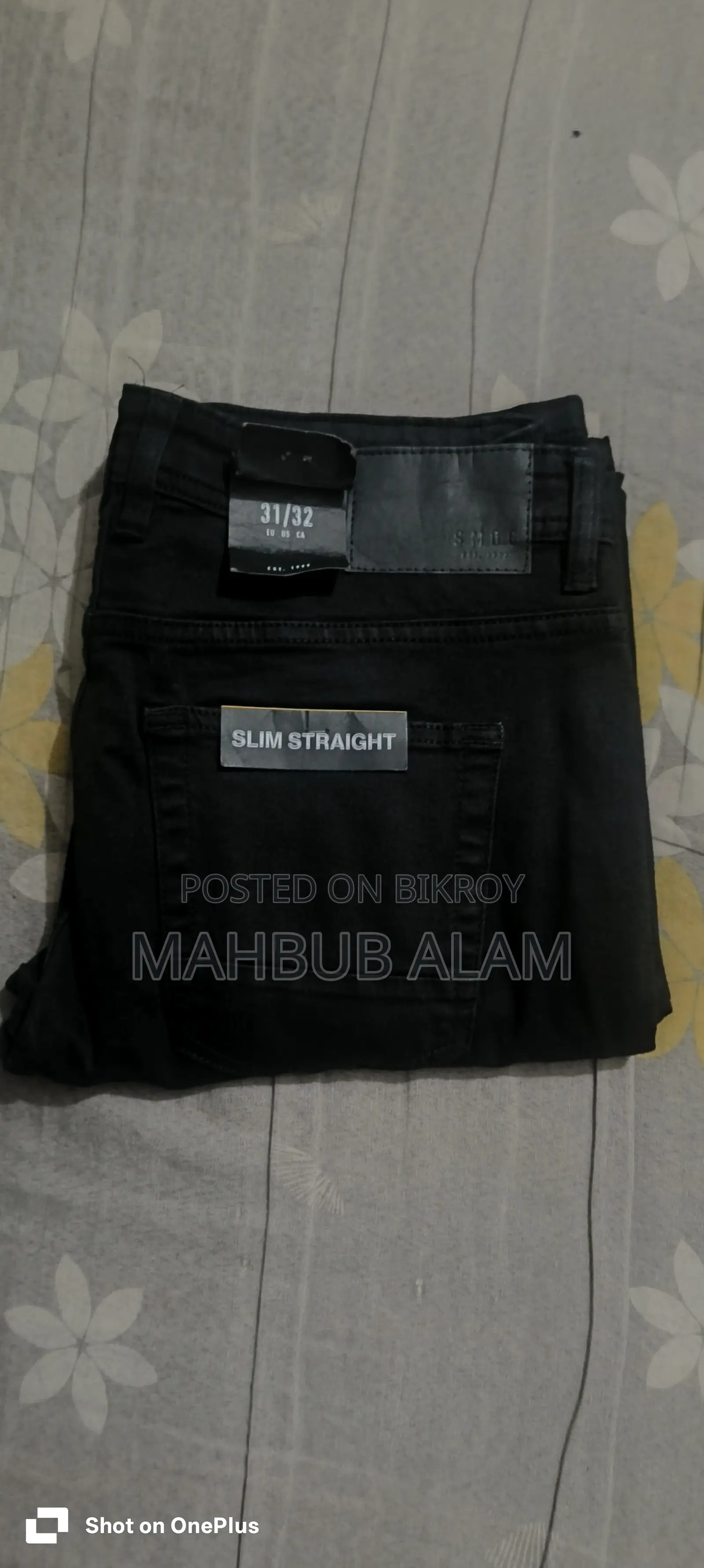 Smog Black Jeans