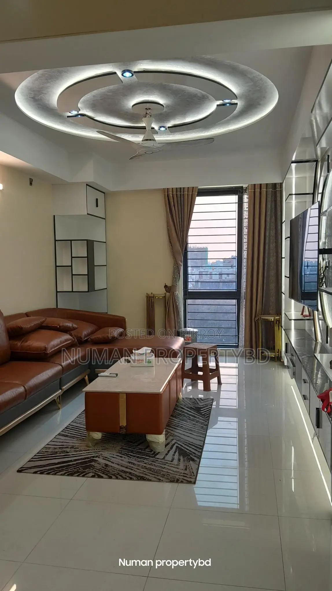 4000sq 4-bedroom Full Fair Face New Luxury Semi Furnished Flat Rent
