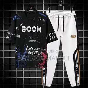Drop Shoulder Trouser Set
