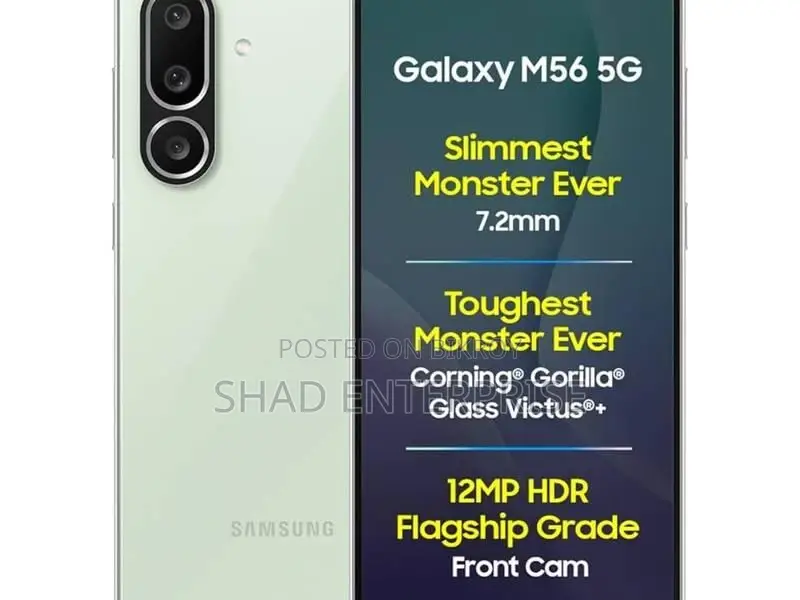 New Samsung Galaxy M56 256 GB Black