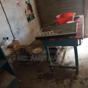 Tea Shop Table Cup and Stove Stand